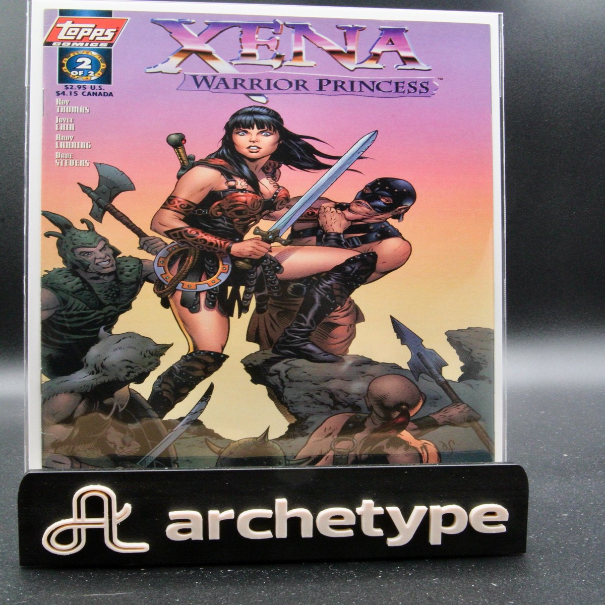 Xena Warrior Princess 2 Topps (1997) 94 NM Dave Stevens