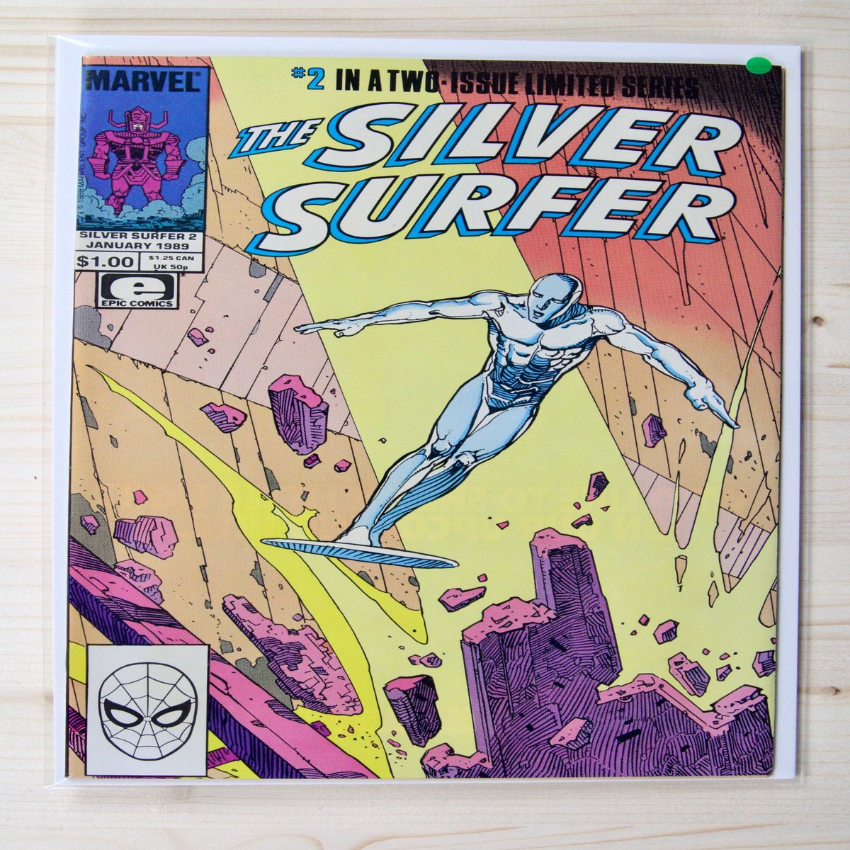 Silver Surfer 2 Marvel (1987) 94 NM Moebius