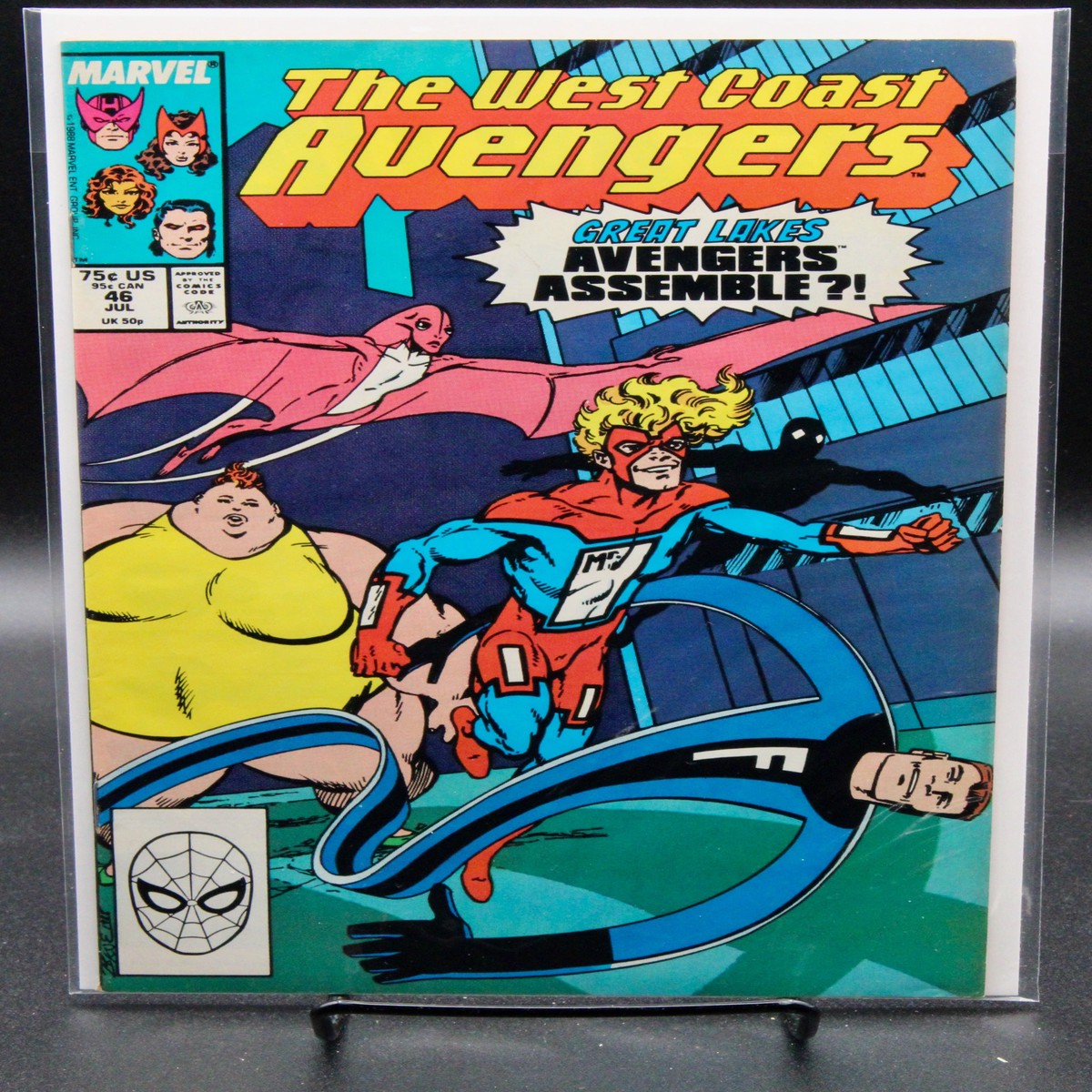 West Coast Avengers 46 Marvel (1989)
