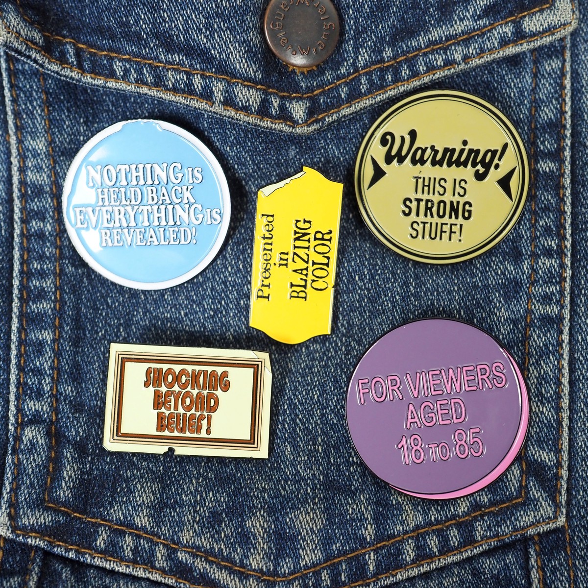 Drive-In Collection - Enamel Pins