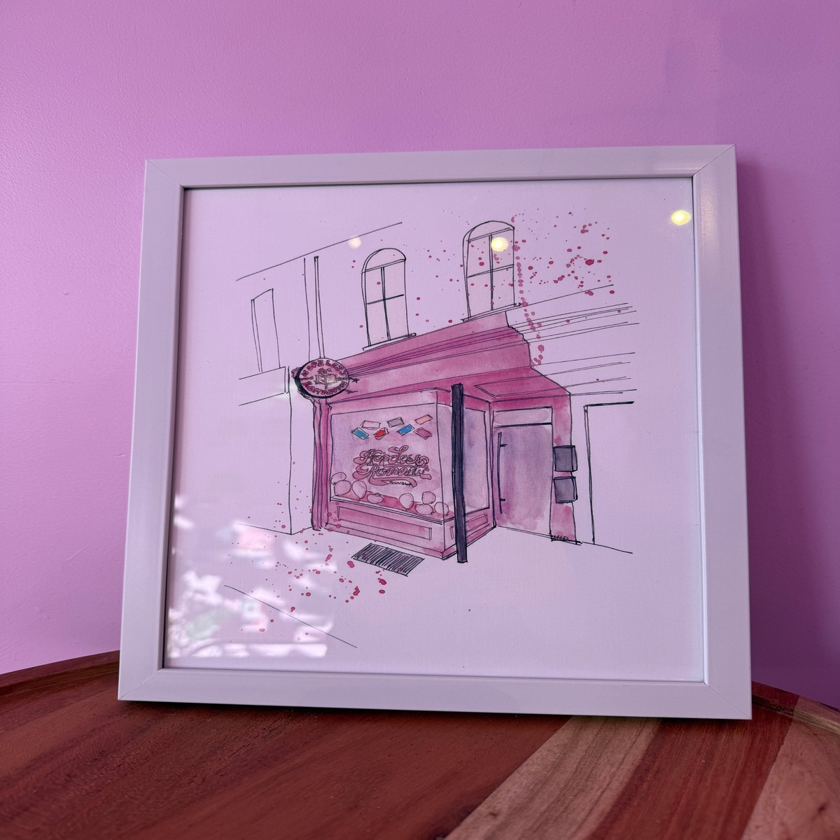 HRB Storefront Art Print