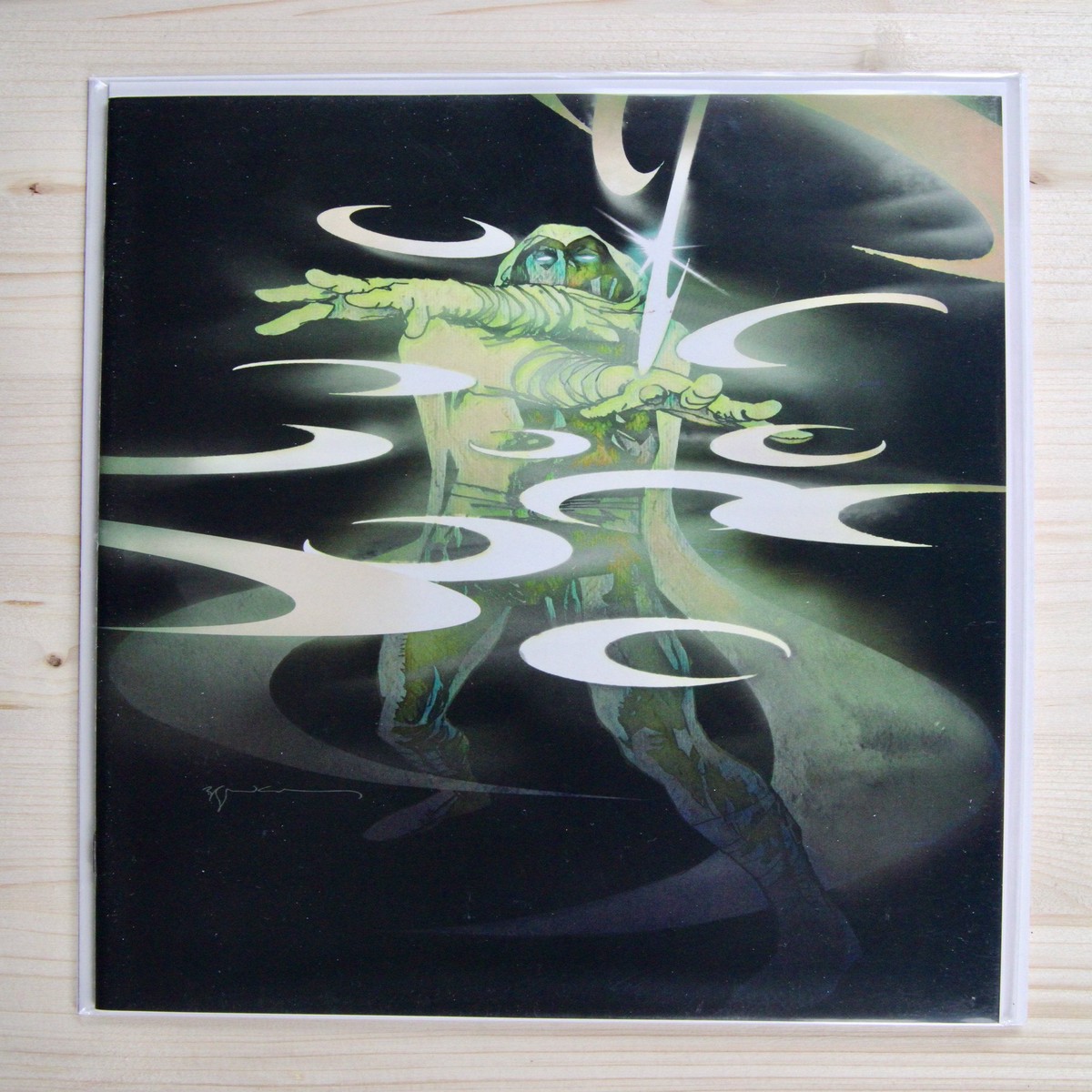Moon Knight 1 Marvel (2026) 98 NMMT Sienkiewicz Virgin Green Variant 600