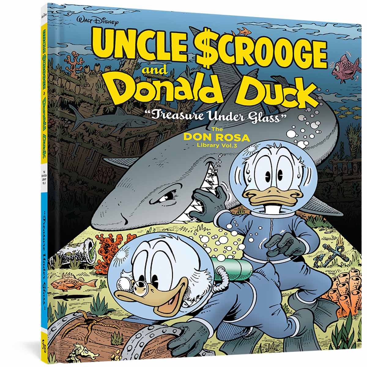 Walt Disney Uncle Scrooge and Donald Duck Treasure Under Glass The Don Rosa Library Vol 3