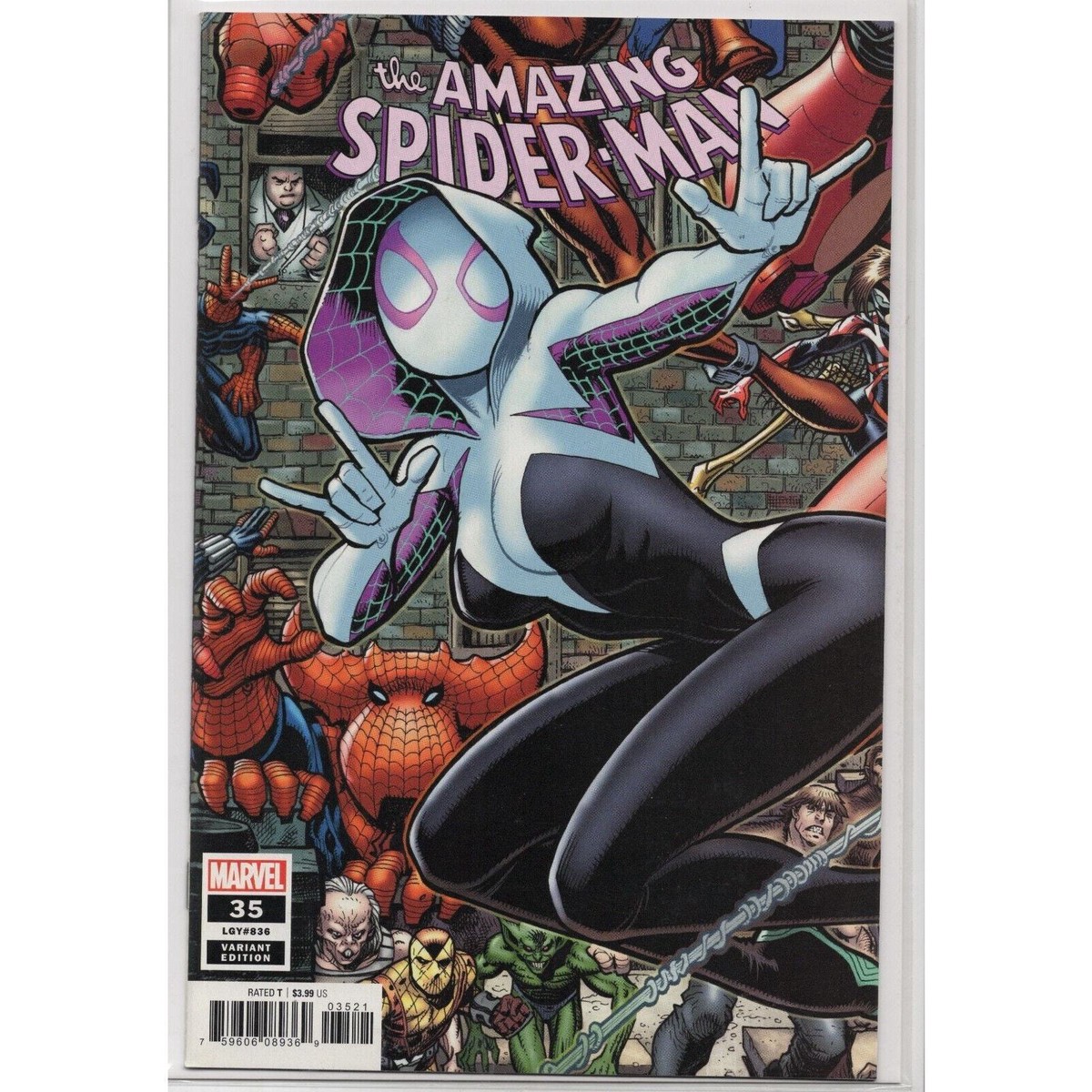 Amazing Spider-Man 35 Marvel Comics (2019) Arthur Adams Connecting Variant