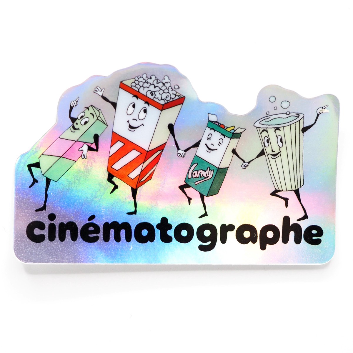 Cinmatographe Support Your Local Theater Lobby Sticker