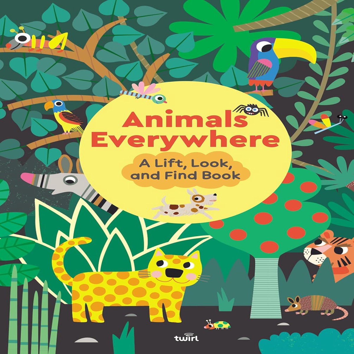 Animals Everywhere A Lift Look and Find Book