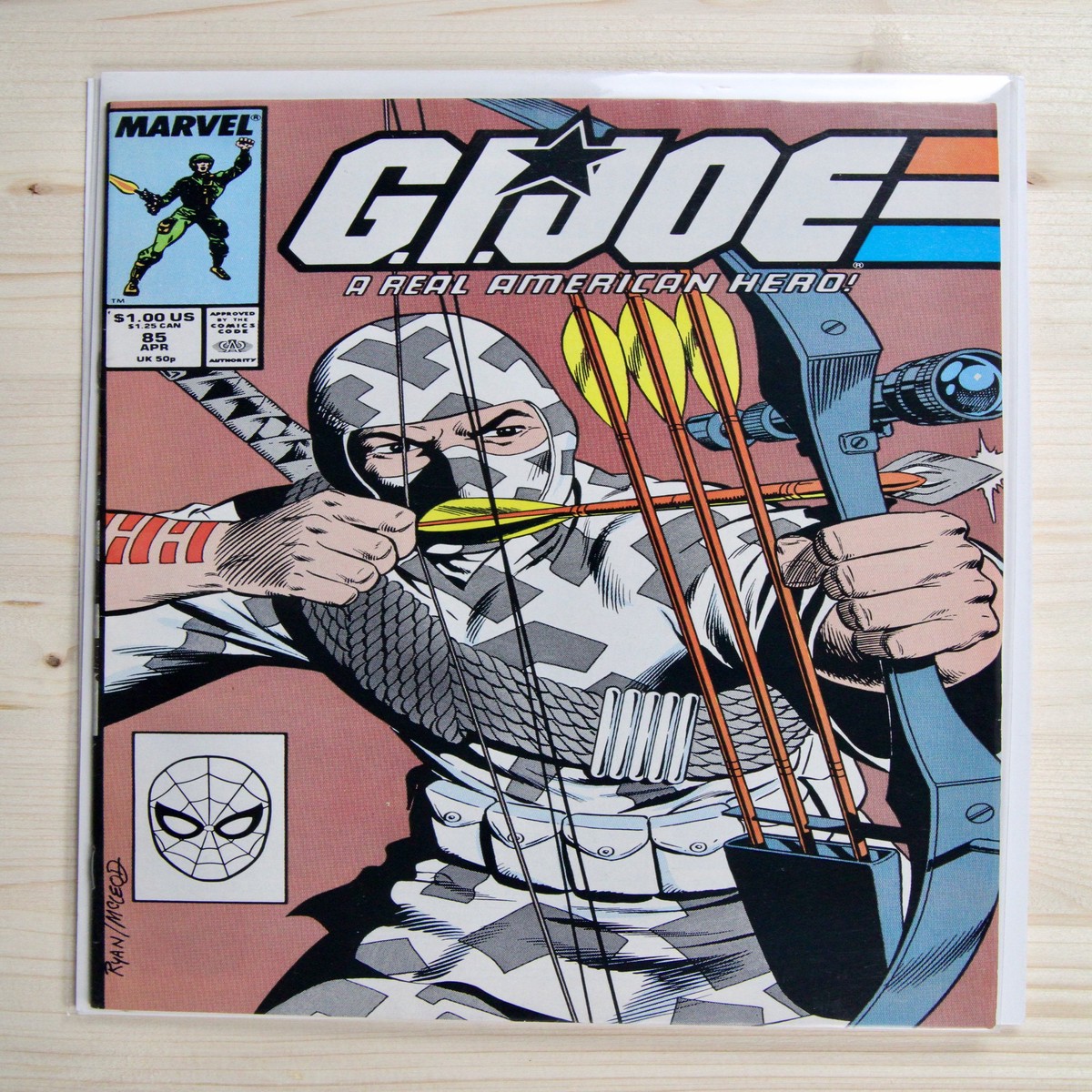 GI Joe A Real American Hero 95 Marvel (1989) 90 VFNM