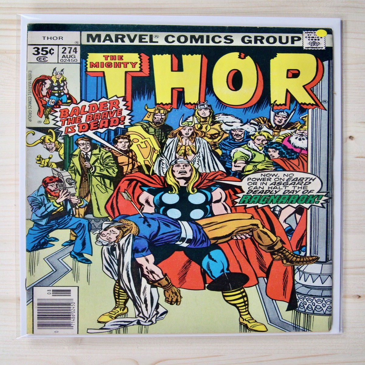 The Mighty Thor 274 Marvel (1978) 80 VF Ragnarok