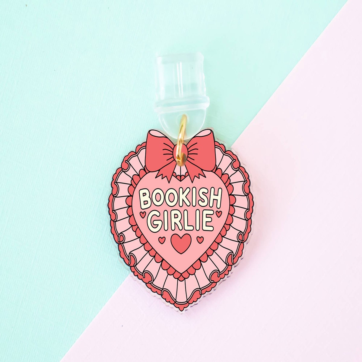 Bookish Girlie - USB-C Charm