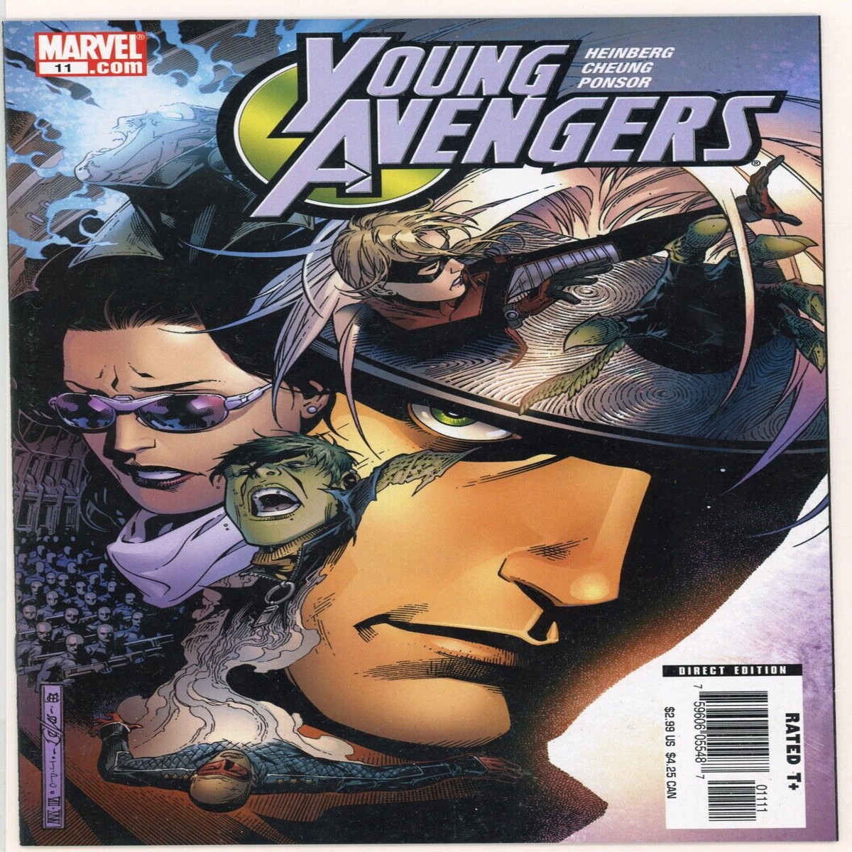 Young Avengers 11 Marvel Comics (2006) a1