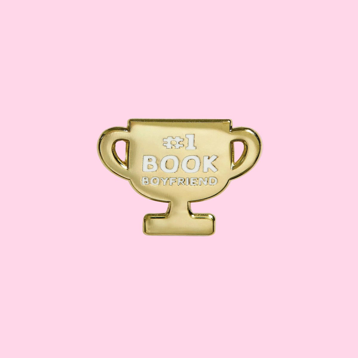 1 Book Boyfriend Enamel Pin
