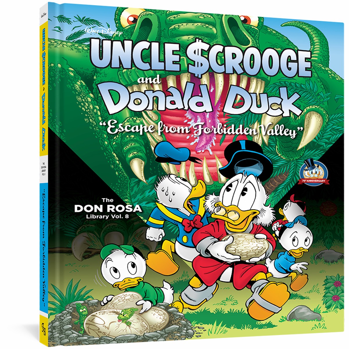 Walt Disney Uncle Scrooge and Donald Duck Escape from Forbidden Valley The Don Rosa Library Vol 8