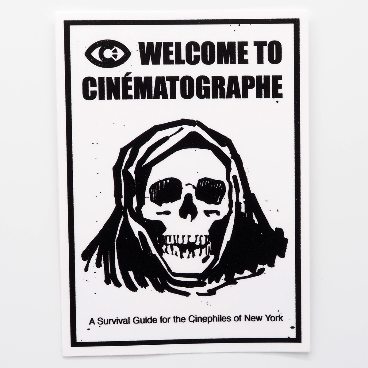 Welcome to Cinmatographe Sticker