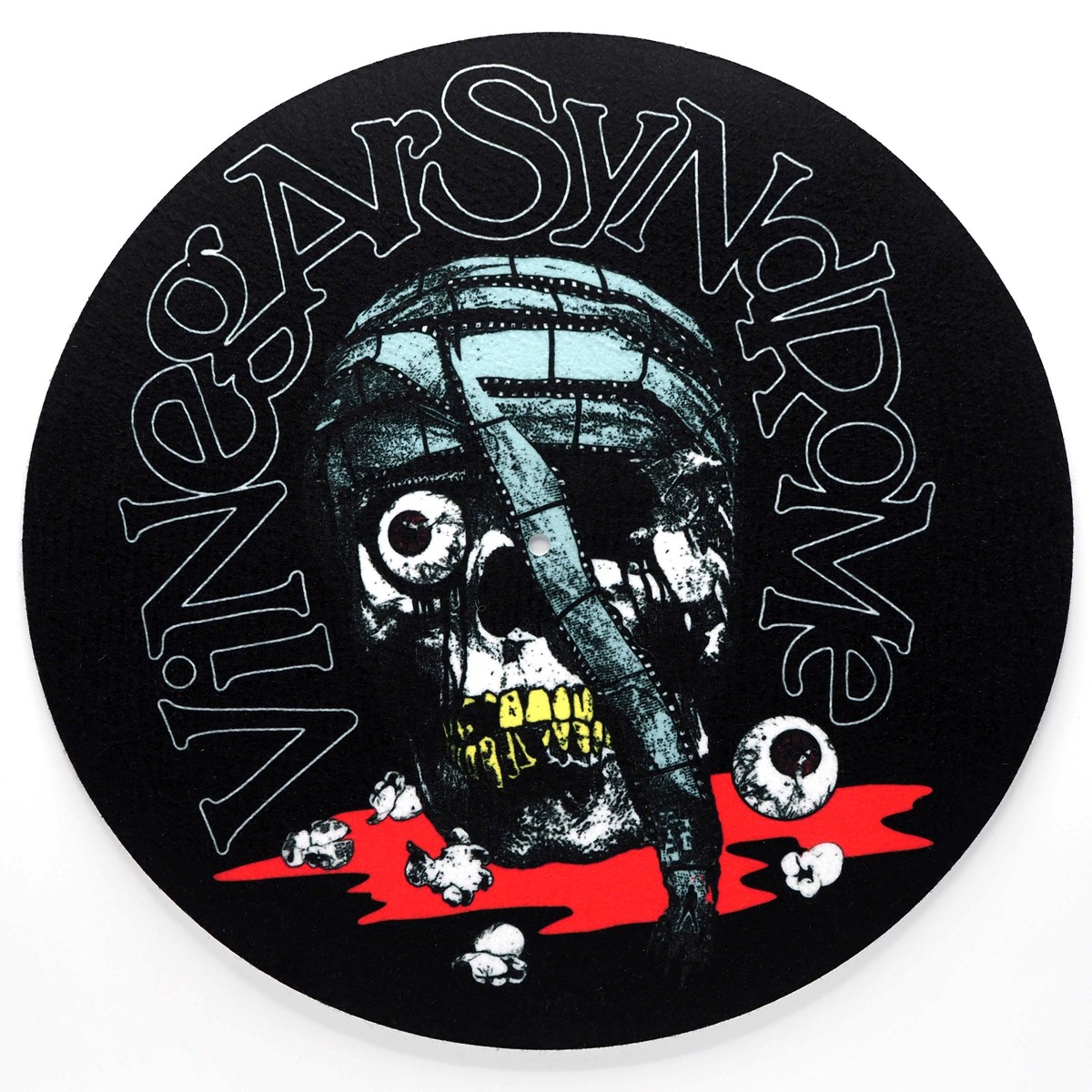 Vinegar Syndrome Skullwrapped Slipmat