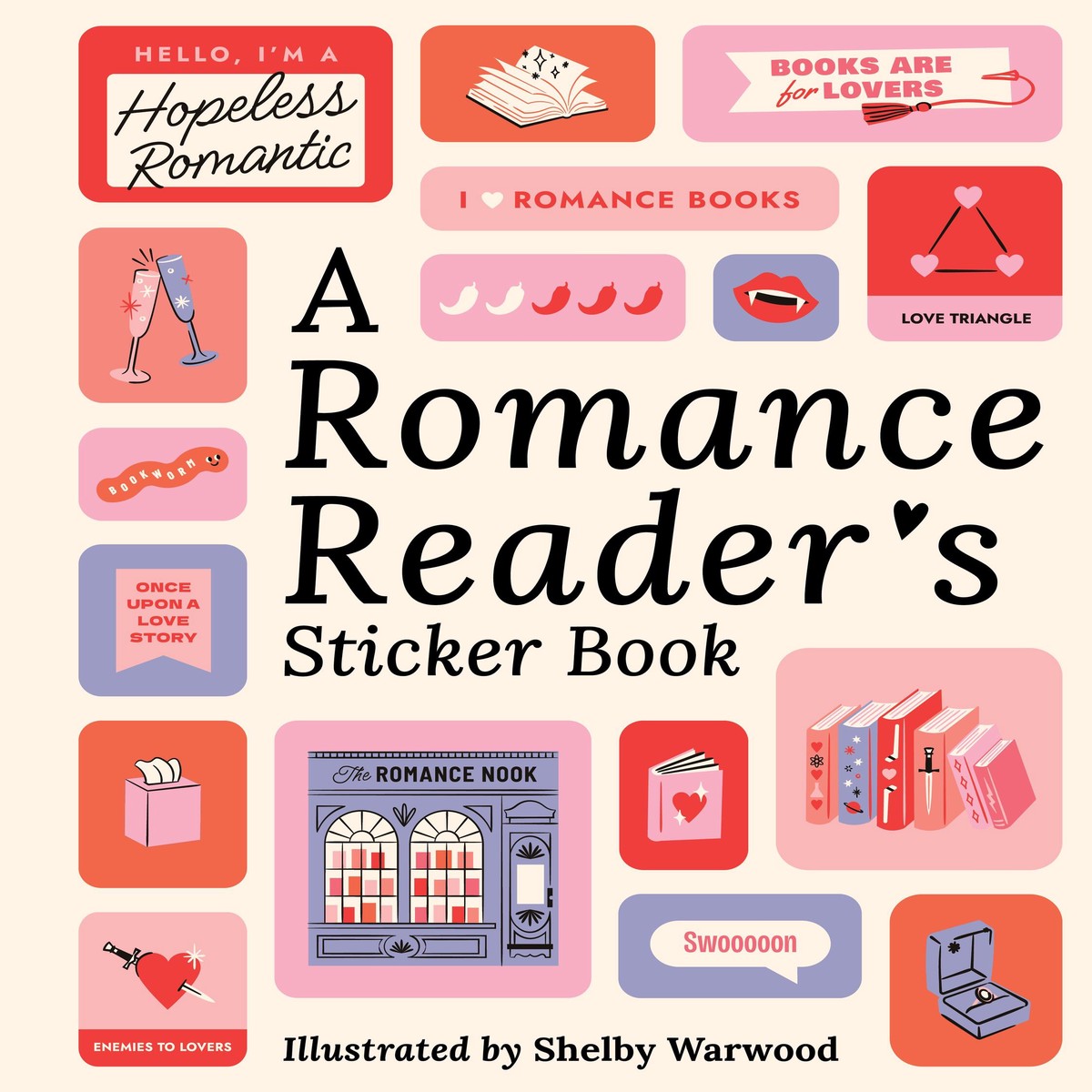 A Romance Readers Sticker Book (Hardcover) PRE-ORDER May 5 2026
