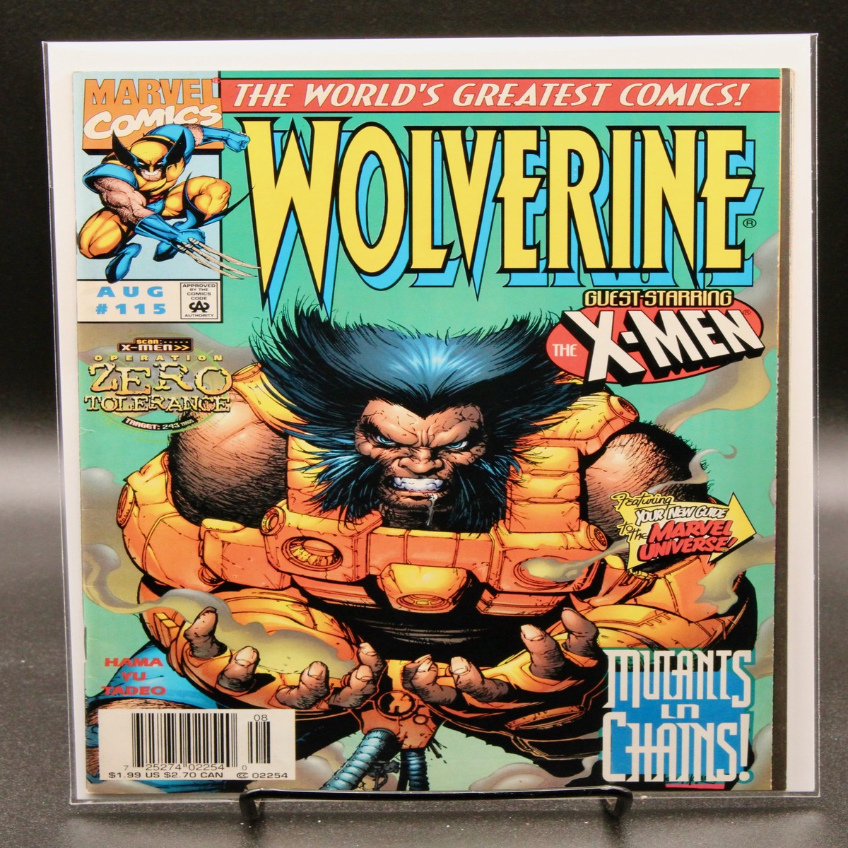 Wolverine 115 Marvel (1997) Newsstand