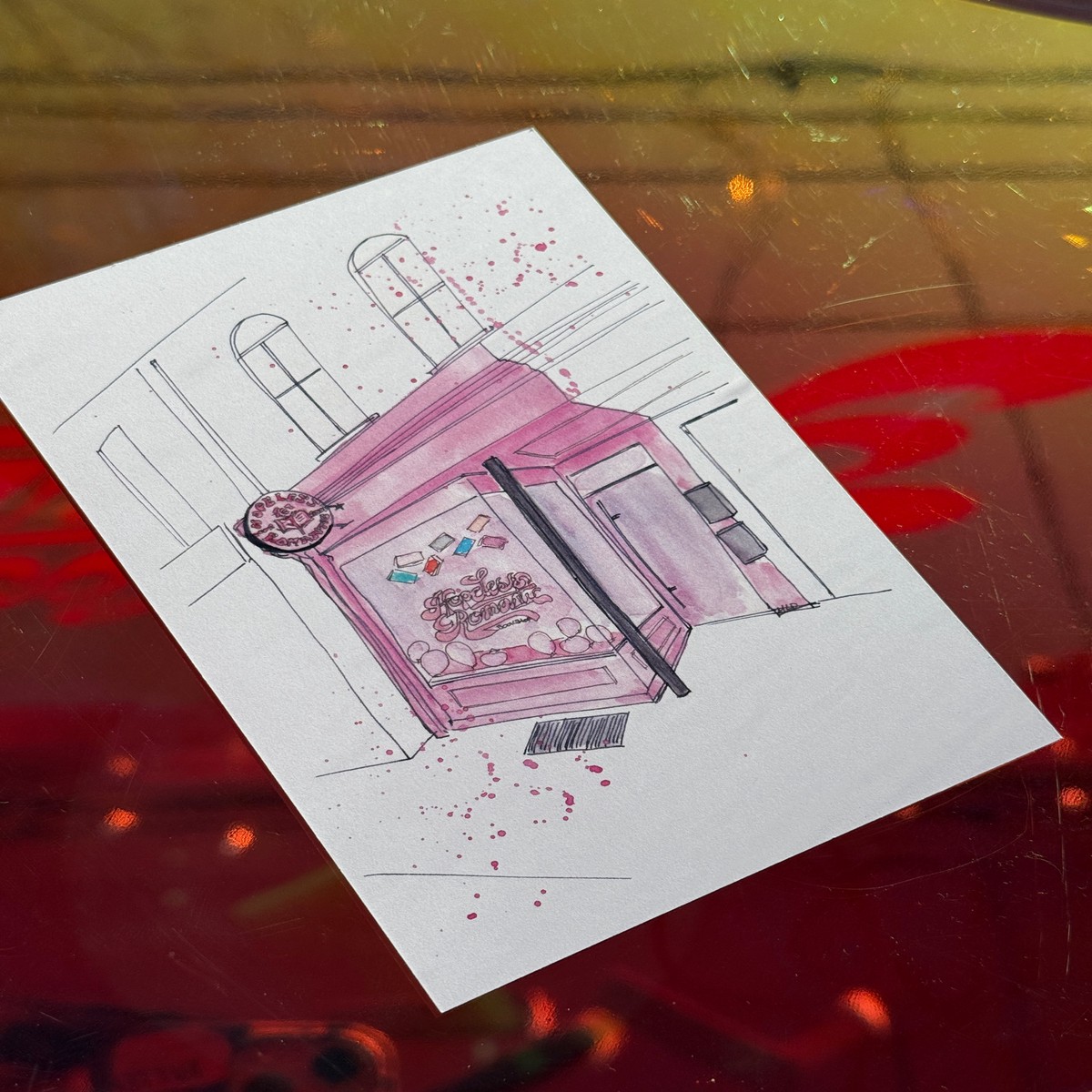 HRB Storefront Postcard