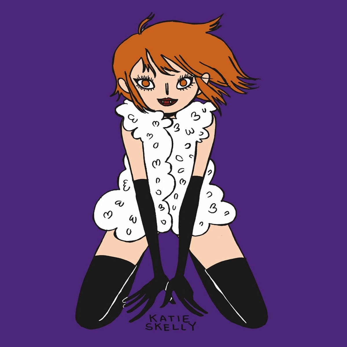 Katie Skelly My Pretty Vampire Tote