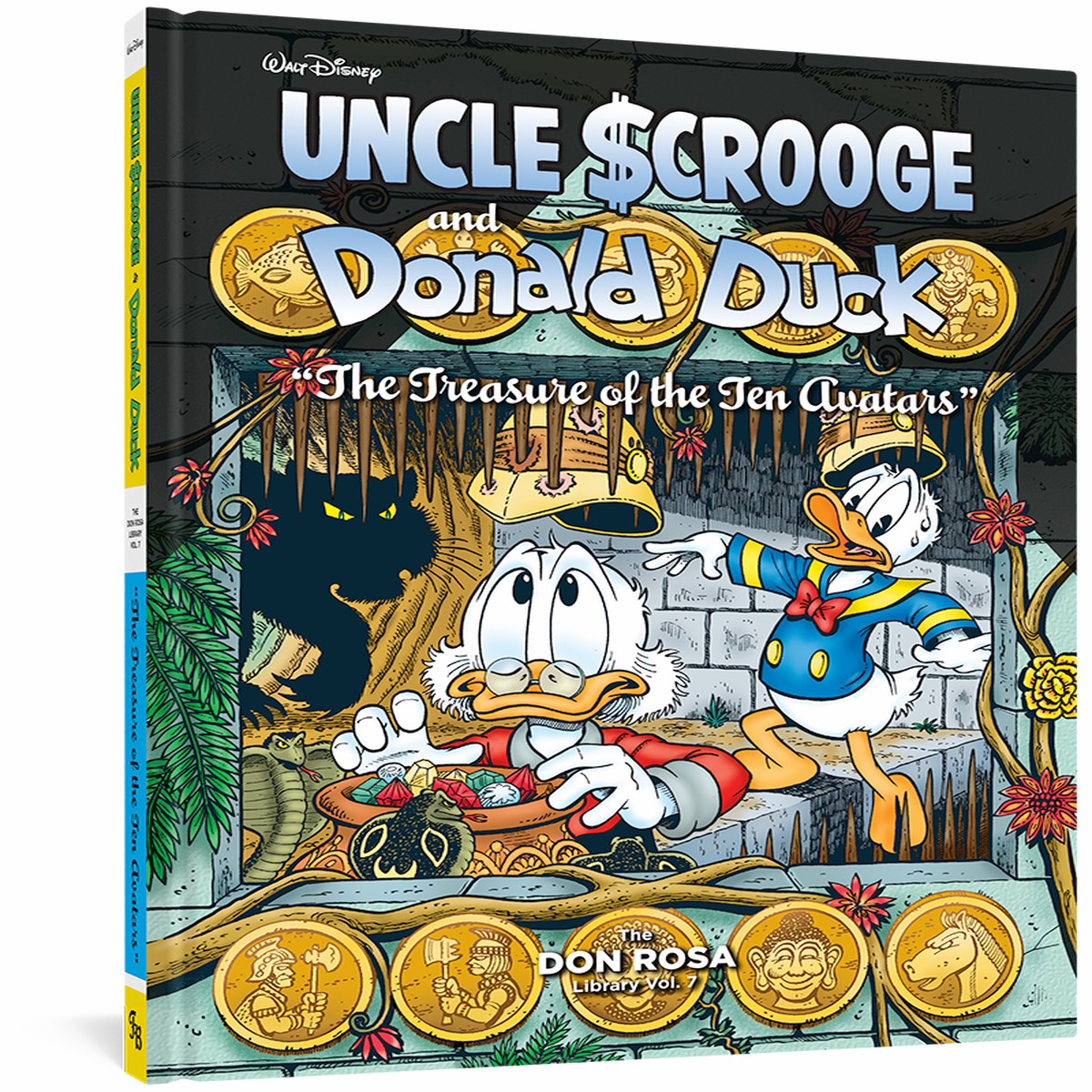 Walt Disney Uncle Scrooge and Donald Duck The Treasure of the Ten Avatars The Don Rosa Library Vol 7