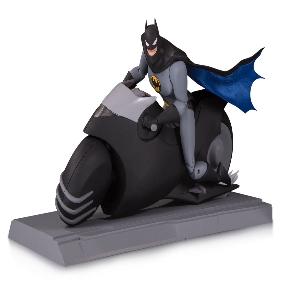 BATMAN ANIMATED SERIES BATCYCLE AF SET