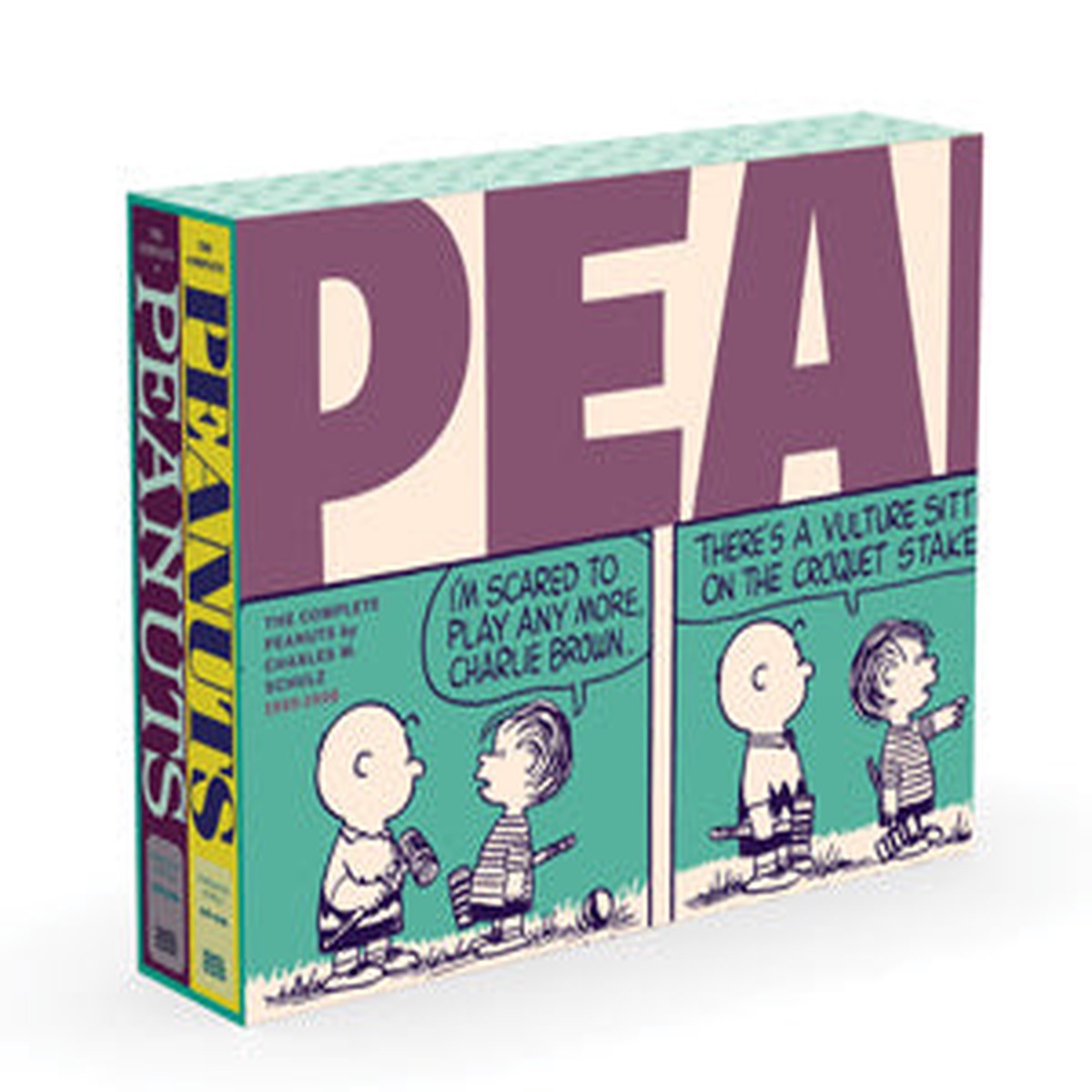 The Complete Peanuts 1955-1958 Vols 3 4 Gift Box Set - Paperback