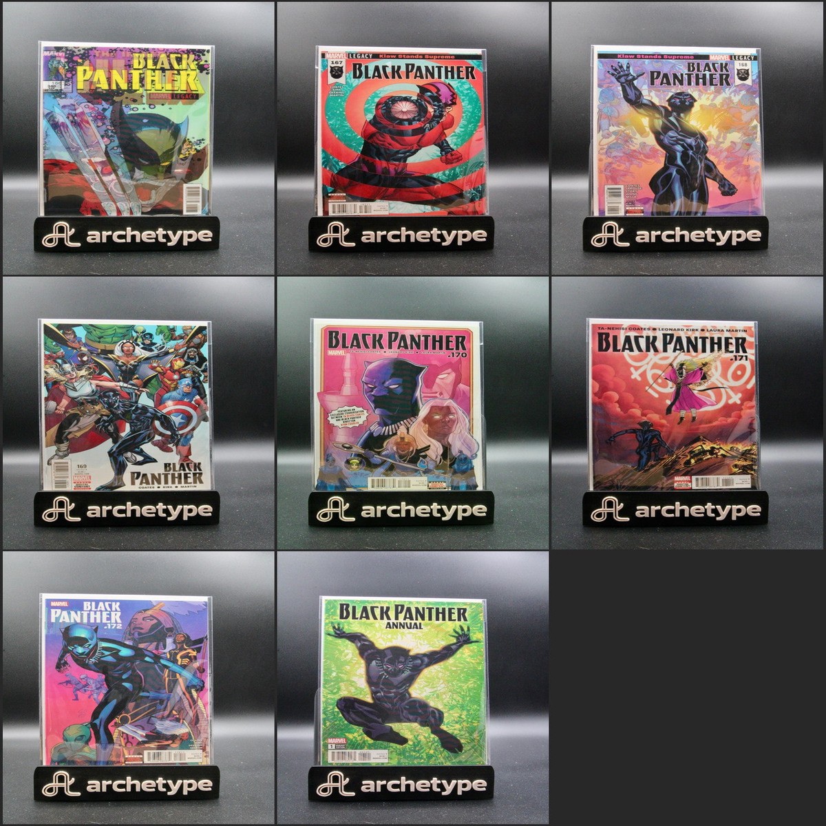 Black Panther 166-172 Annual Marvel (2018) Full Run NM Avg