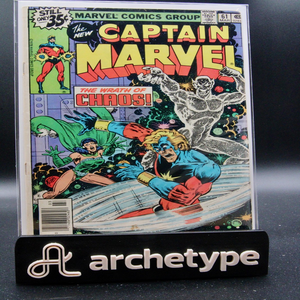 Captain Marvel 61 Marvel (1979) Captain Marvel Battle of Titan