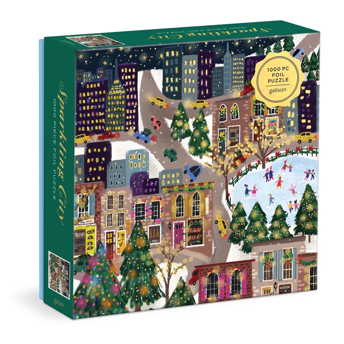 Joy Laforme Sparkling City 1000 Piece Foil Puzzle