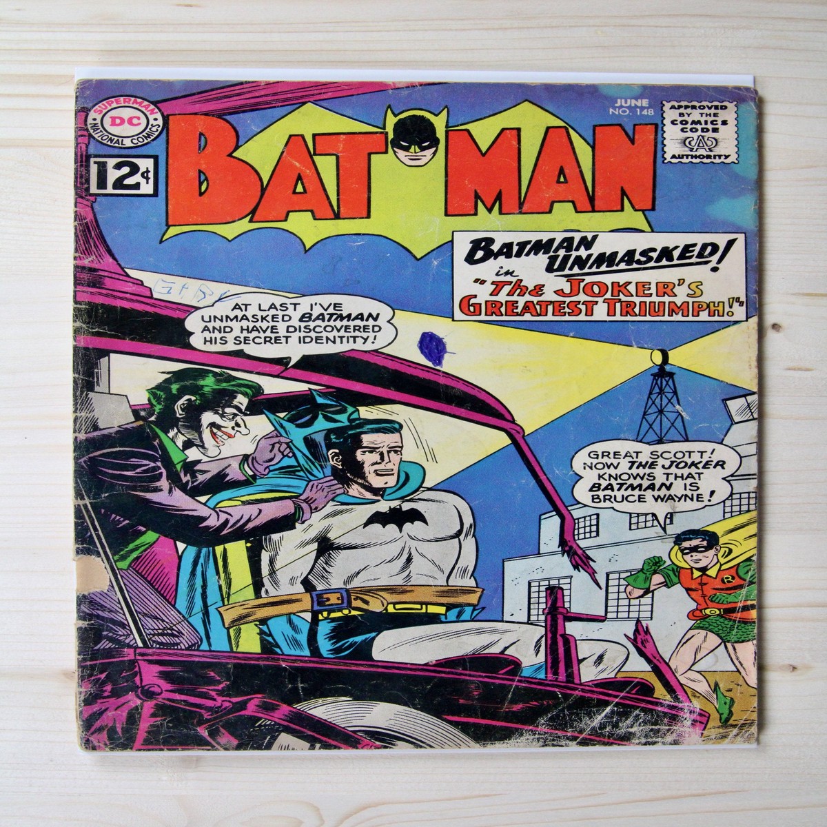 Batman 148 DC Comics (1962) 35 VG-