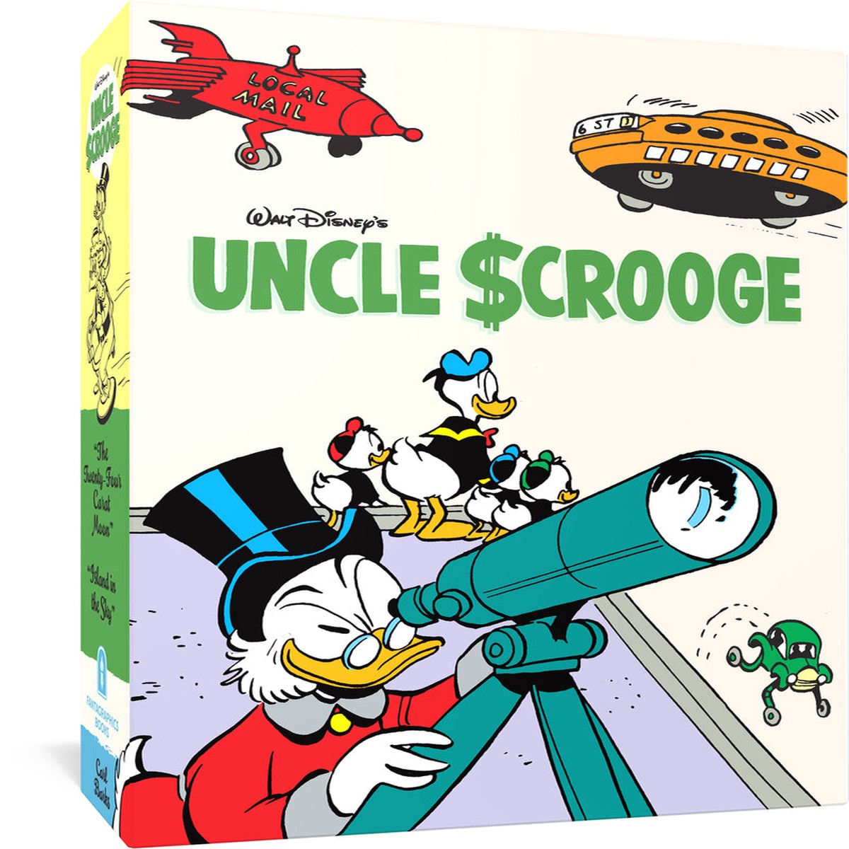 Walt Disneys Uncle Scrooge Gift Box Set The Twenty-four Carat Moon Island in the Sky Vols 22 and 24