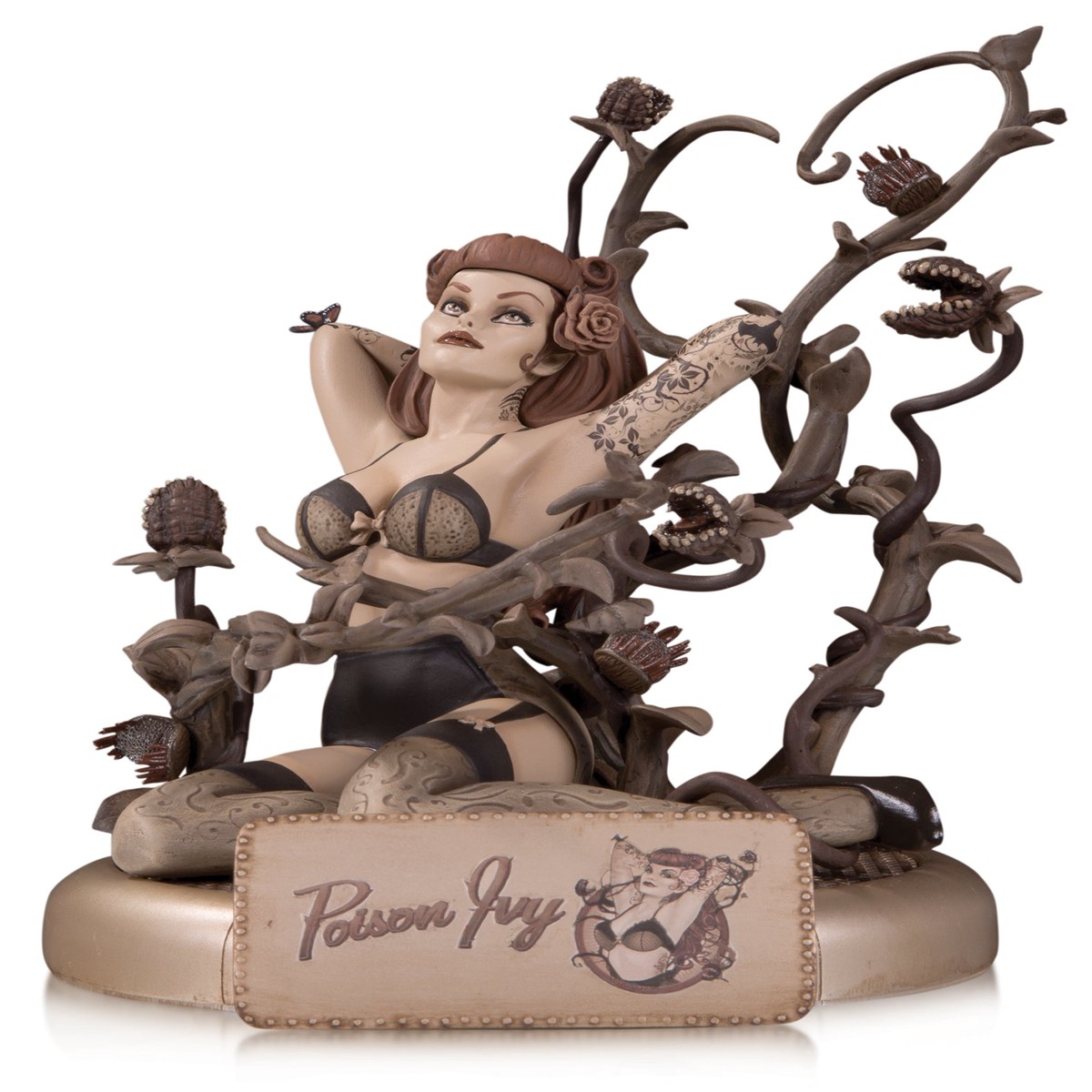 DC BOMBSHELLS POISON IVY SEPIA TONE VARIANT STATUE