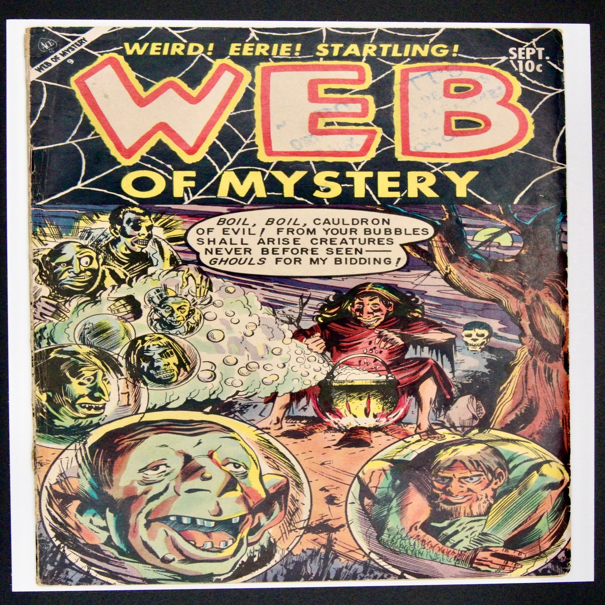 Web of Mystery 20 Ace Magazines (1953) Pre-Code Horror Golden Age