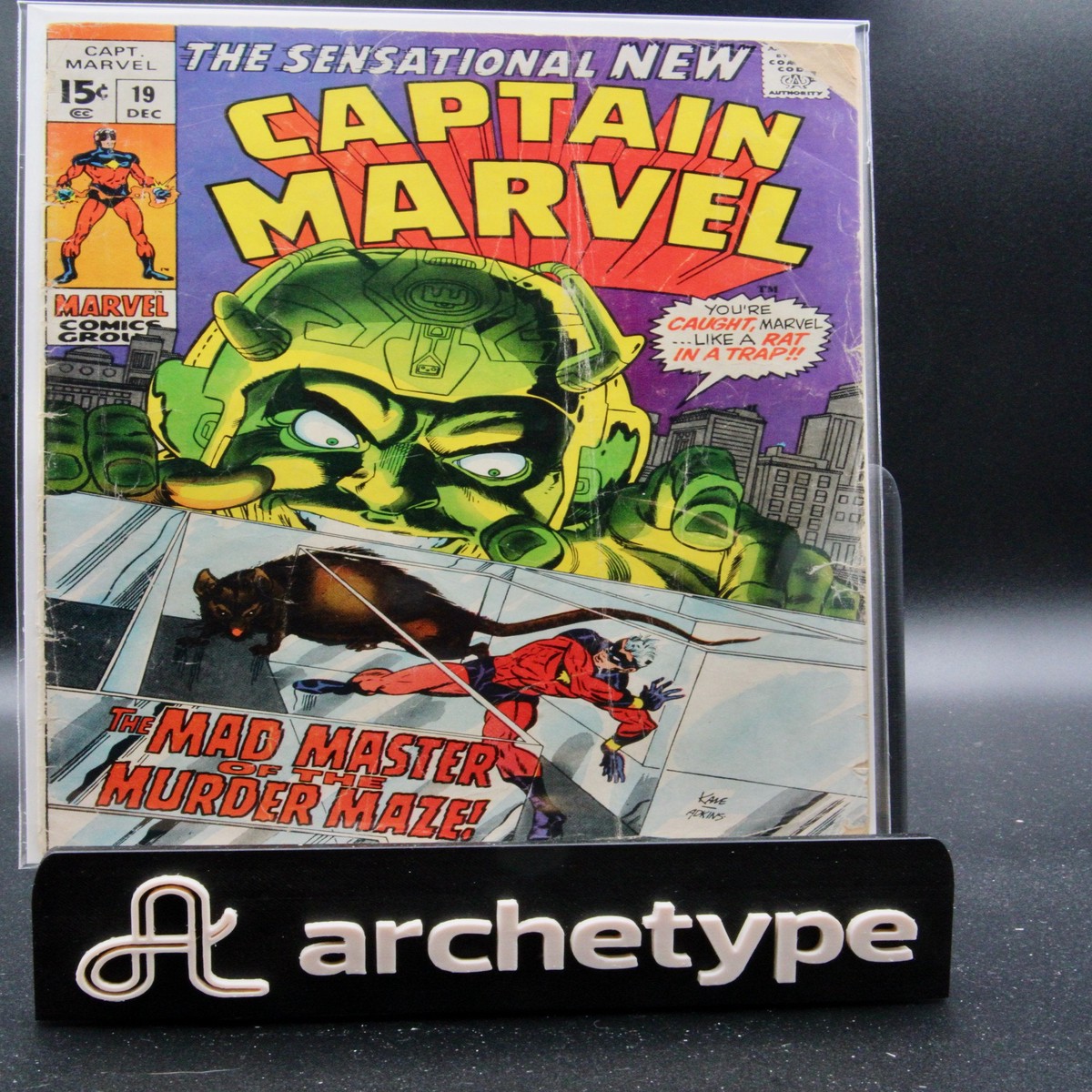 Captain Marvel 19 Marvel (1969) 4