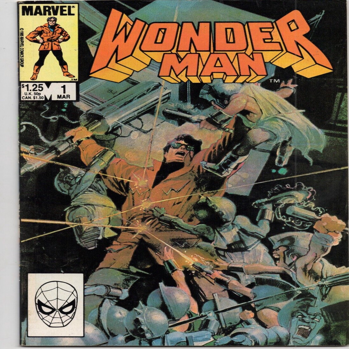 Wonder Man 1 Marvel Comics (1986)