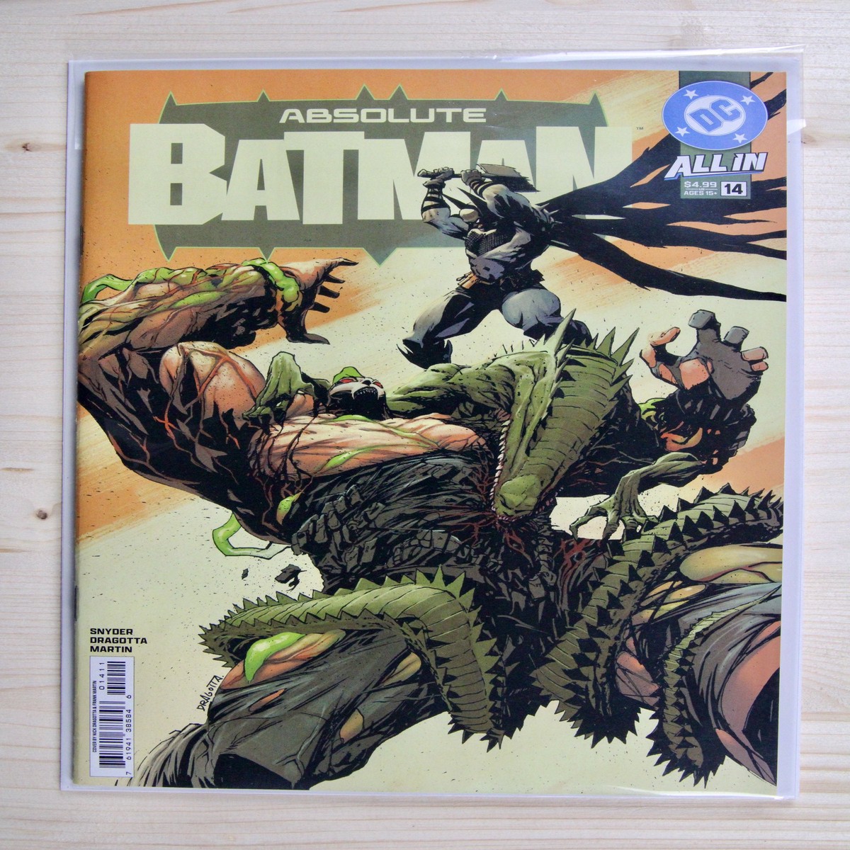 Absolute Batman 14 DC (2026) 96 NM Scott Snyder story Dragotta Cover