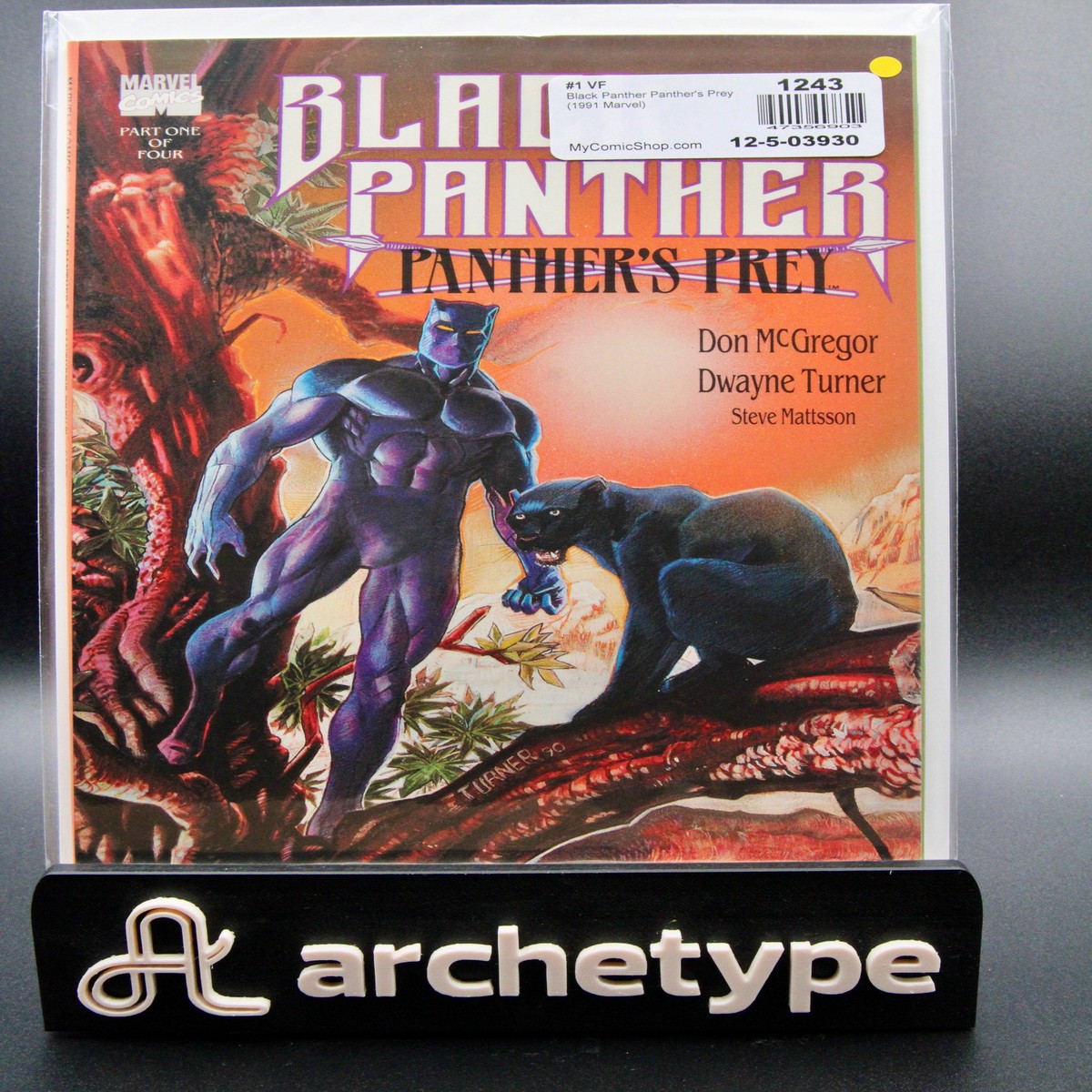 Black Panther Panthers Prey 1 Marvel (1991)