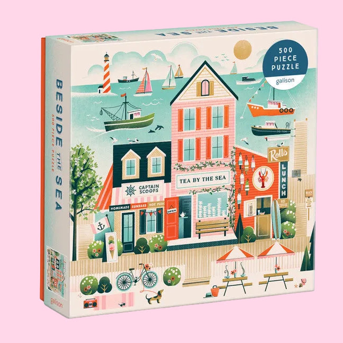 Beside the Sea 500 Piece Puzzle