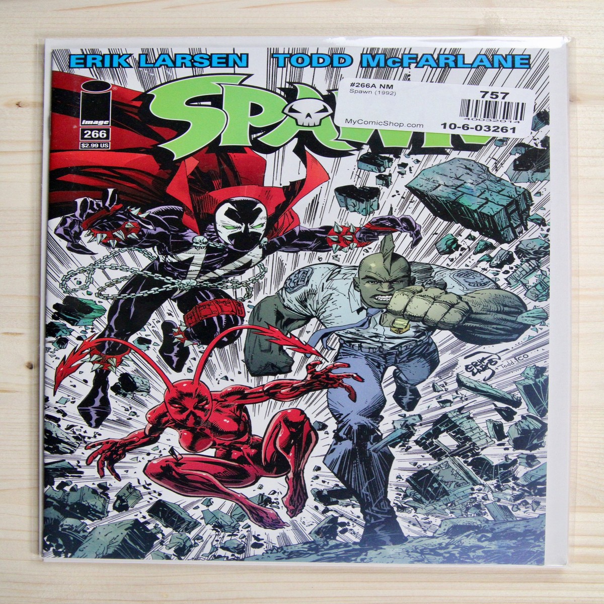 Spawn 266 Image (2016) 96 NM Erik Larsen story Todd McFarlane story