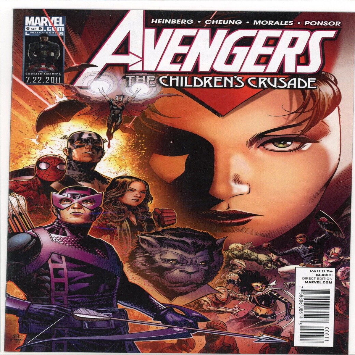 Avengers The Childrens Crusade 6 Marvel Comics (2011) a1