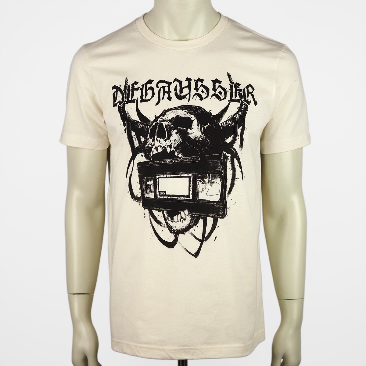 Degausser Video Home Skull - Shirt - Natural