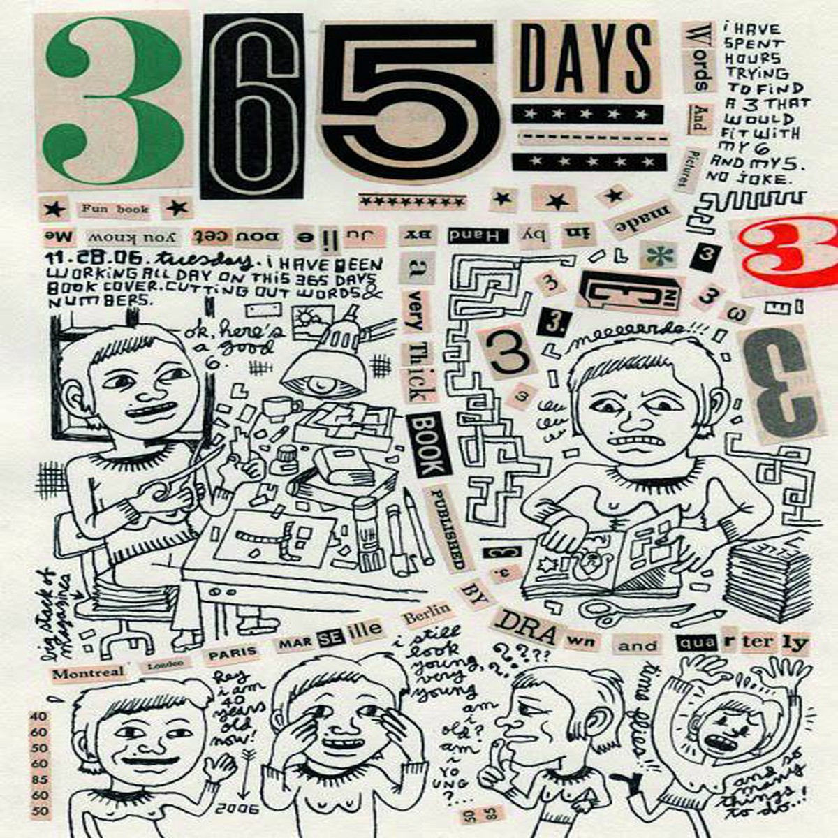 365 DAYS A DIARY BY JULIE DOUCET HC