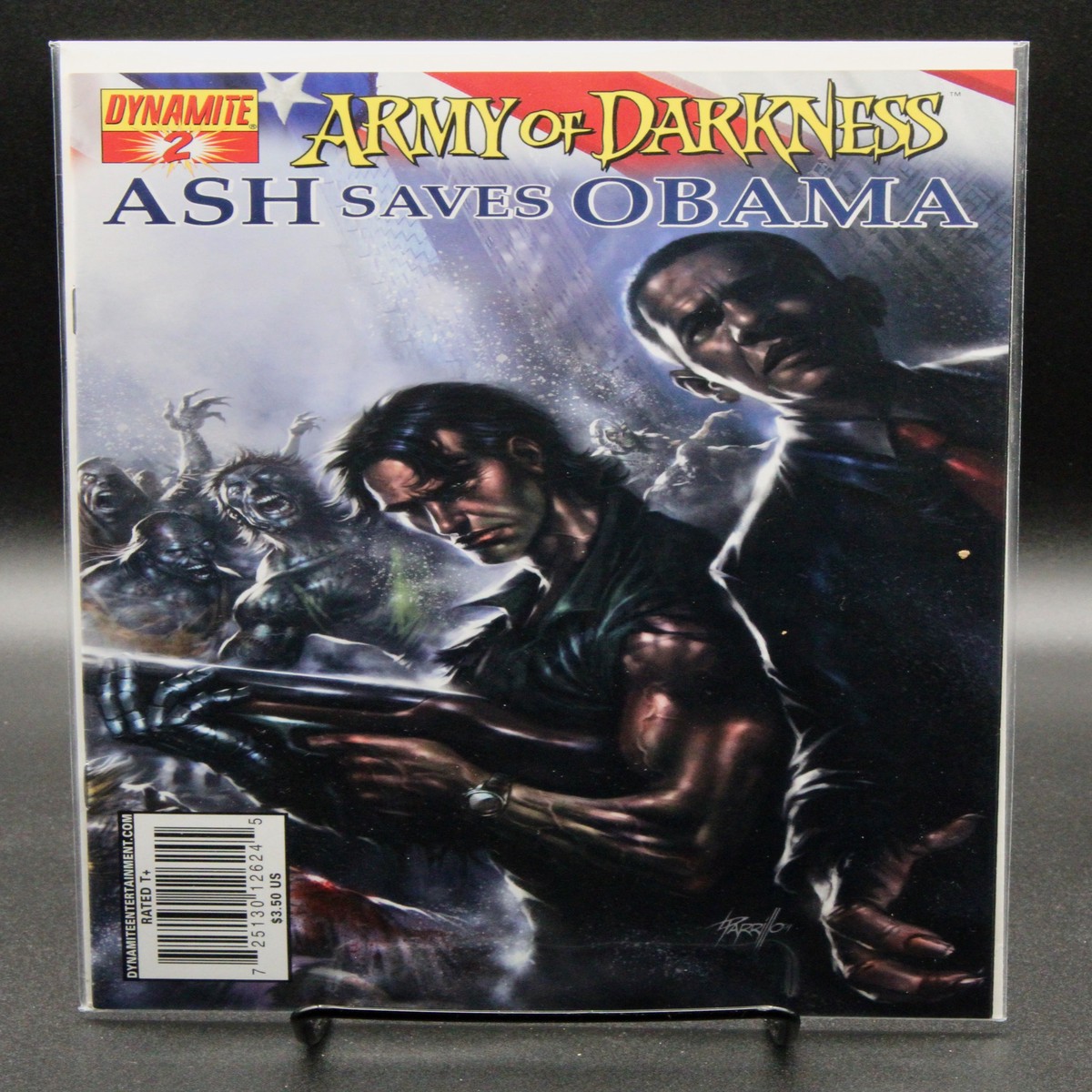 Army of Darkness Ash Saves Obama 2 Dynamite Entertainment (2009) NM