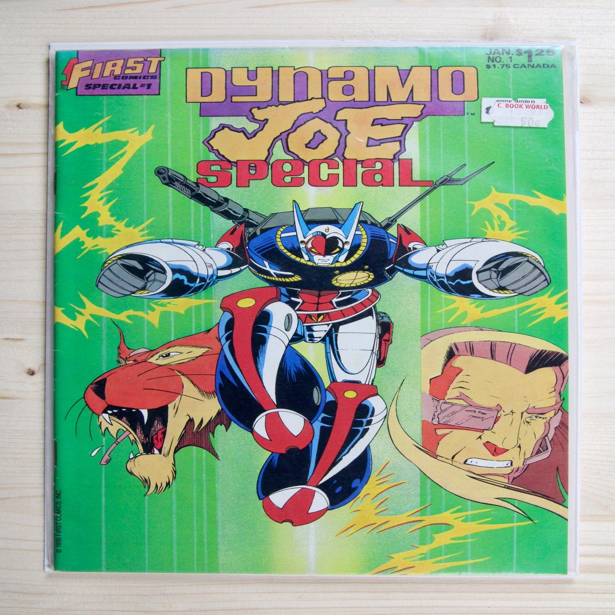 Dynamo Joe Special 1 First (1987) 80 VF