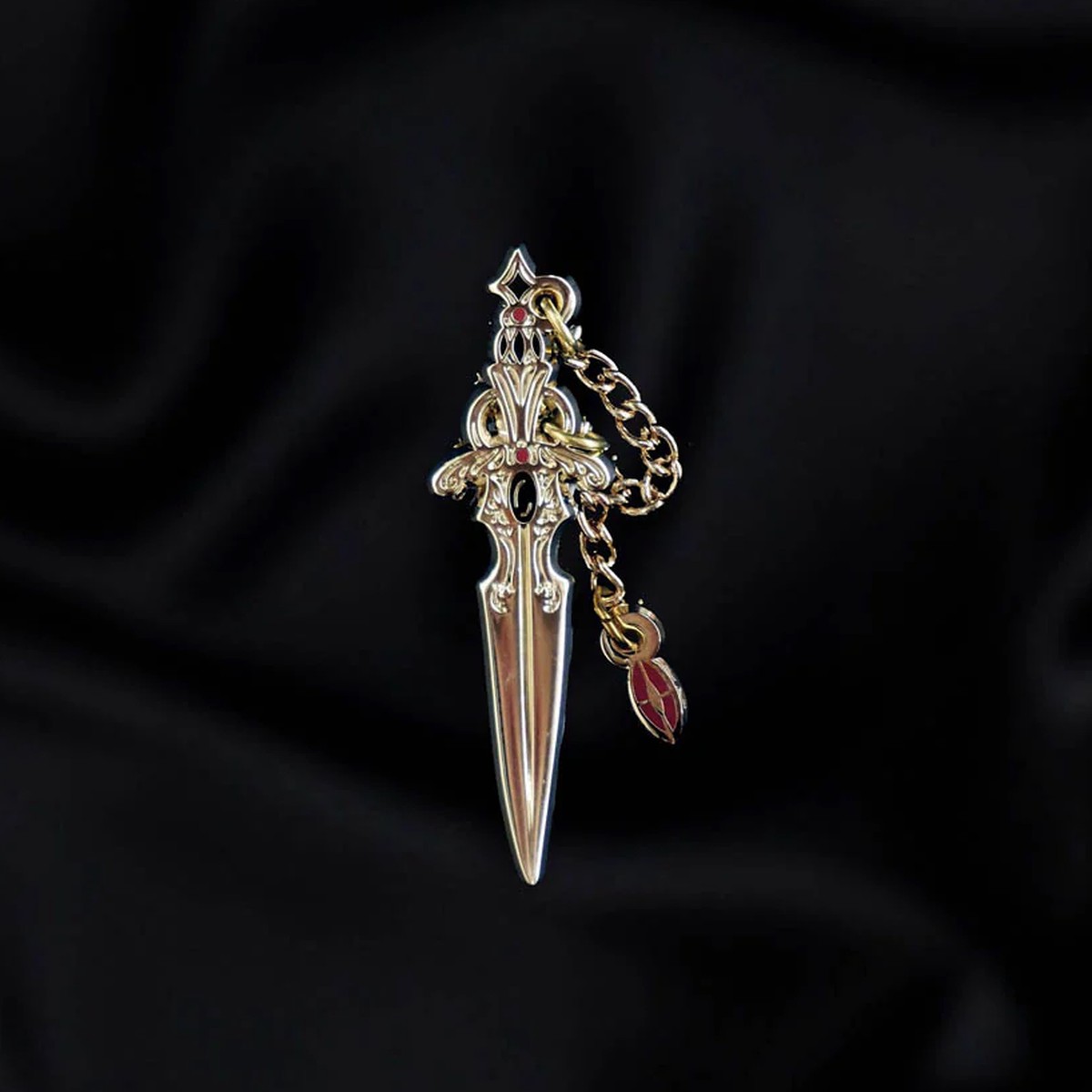 Dagger Enamel Pin