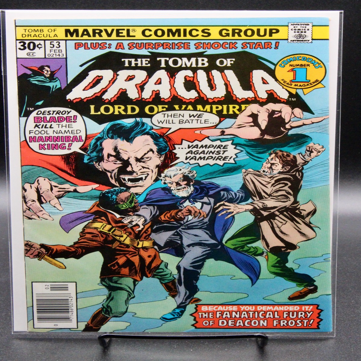 Tomb of Dracula 53 Marvel (1977) VF