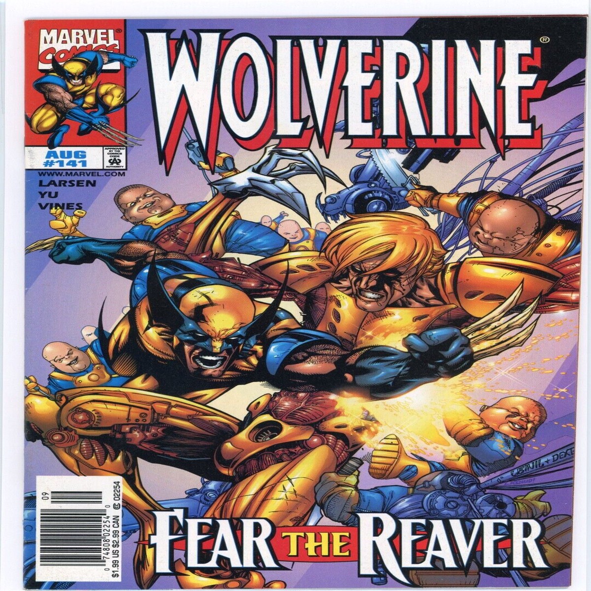Wolverine 141 Marvel Comics (1999)