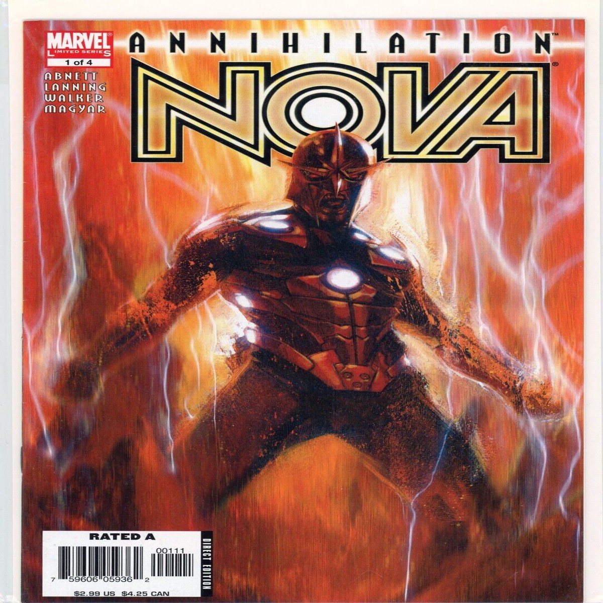 Annihilation Nova 1 Marvel Comics (2006) DellOtto