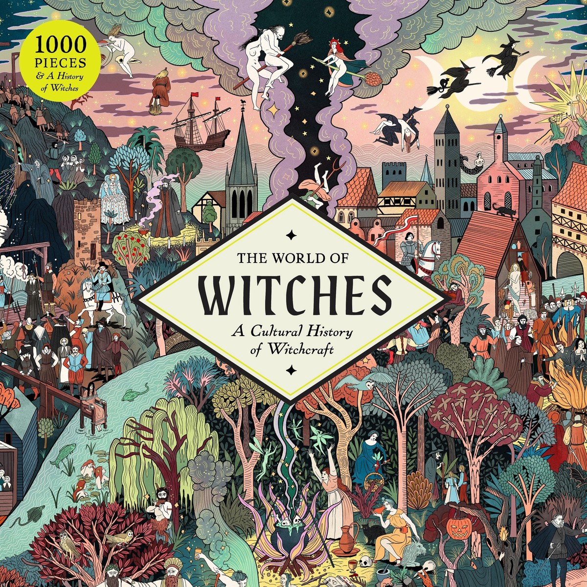 The World of Witches A 1000-piece jigsaw