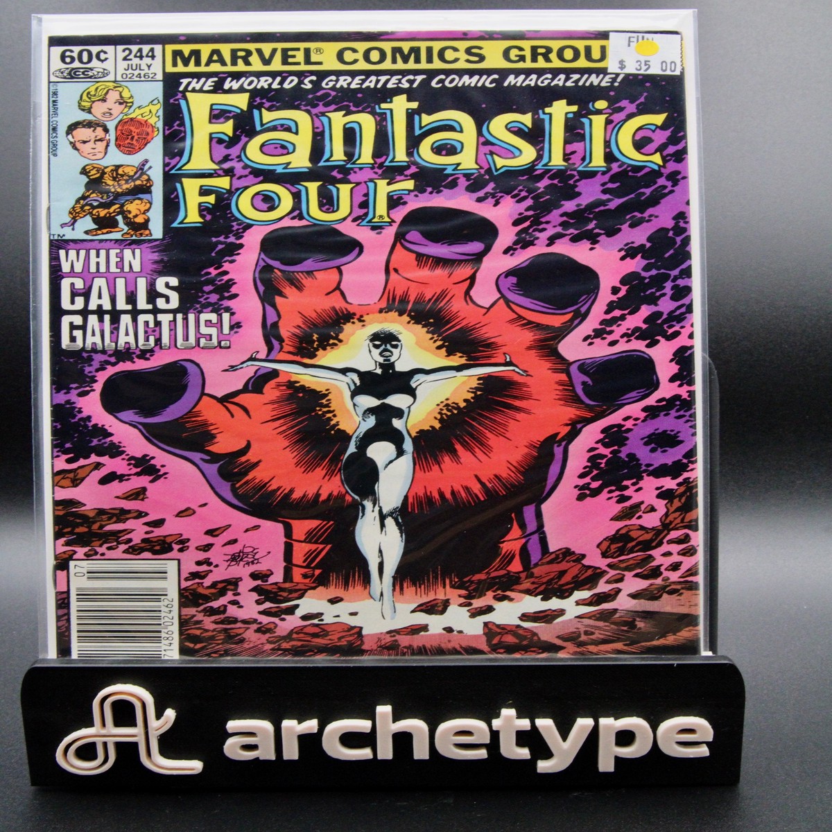 Fantastic Four 244 Marvel (1982) John Byrne story