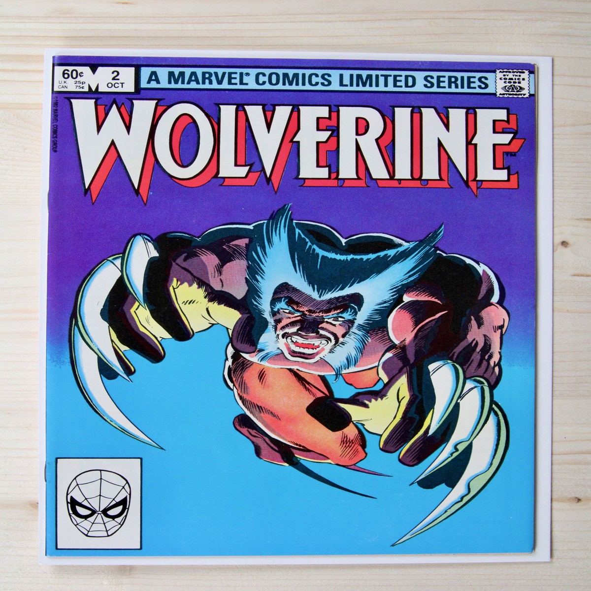 Wolverine 2 Marvel (1982) 90 VFNM Mini-Series Comic